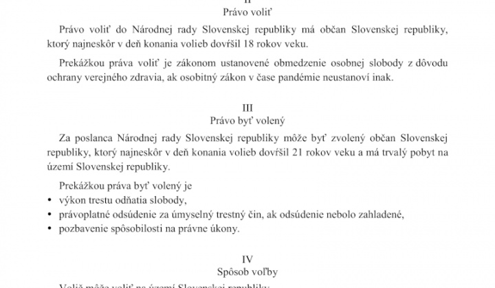 1. fotografia fotogalérie Voľby 2023 - informácie pre voliča - foto