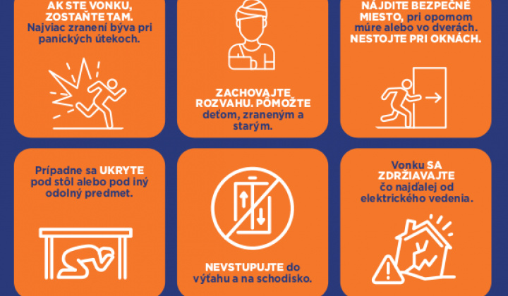 1. fotografia fotogalérie Ako postupovať v prípade zemetrasenia - foto